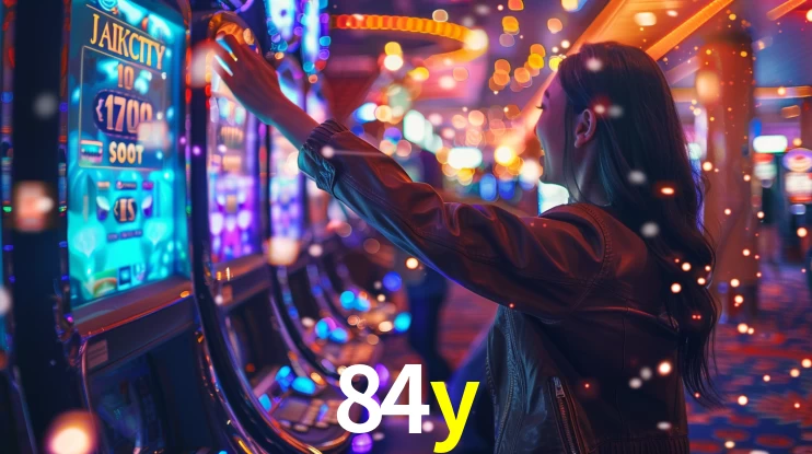 Sinta a adrenalina dos jogos de cassino com 84y